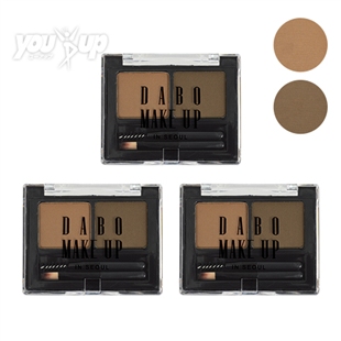 【Wカラーアイブロウパウダー3個セット】