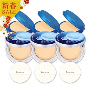 【新春限定】コラーゲンカバーフィットファンデセット(3個セット)